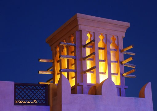 Wind Tower. Dubai. Madinat Jumeirah.