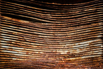 Rusted Grate Background