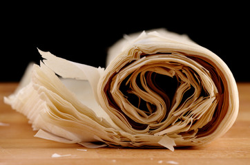Pastry leaves
