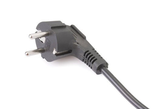 European two pin power plug - (CEE 7/7, French/German).