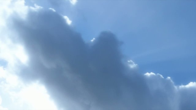 Nuages contre jour