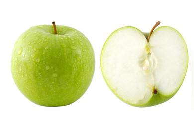 fresh green apples