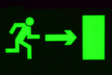 Notausgang rechts