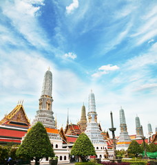 Naklejka premium Temple