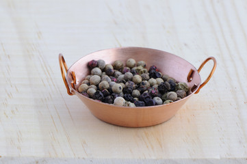 Sartén con pimienta