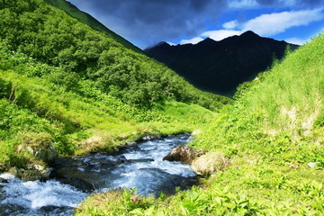 Mountain river