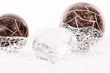 Diamant mit Kugeln