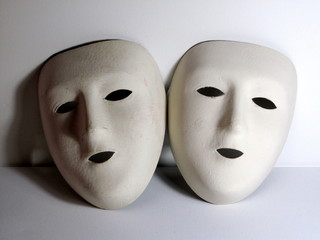 Masques blancs