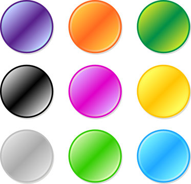 Colourful Button Set