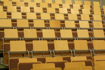 sala wykładowa (empty classroom)