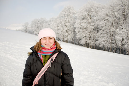 winter girl