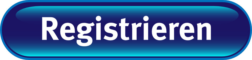 Obraz premium Website Navigation glossy Button mit Registrieren