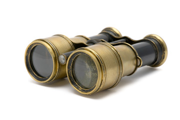old sea binoculars