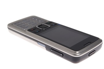 silver mobile phone