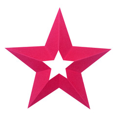 Obraz premium étoile découpée