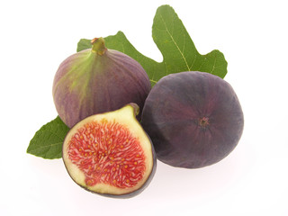 Feigen mit Blatt/figs with leaves