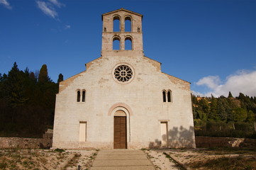 Fototapeta na wymiar Kościół San Claudio w Spello