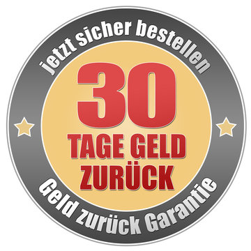 30 tage geld zur&uuml;ck garantie