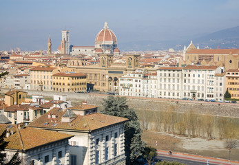 Fototapeta na wymiar Widok Na Florence