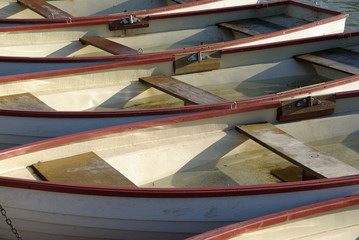Barque sur le bassin de Versailles