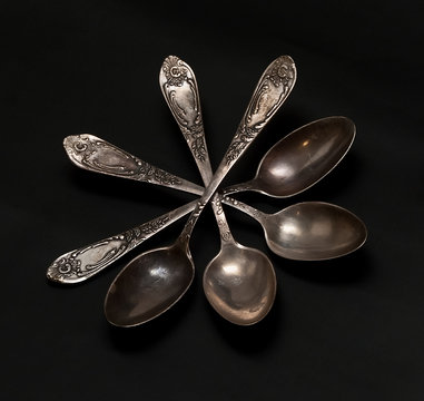vintage spoon set #1