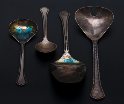 vintage spoon set #2