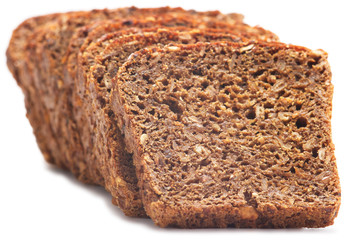 Pieces of cut bread