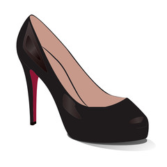 Shoes. Vector illustration