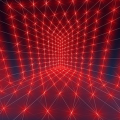 Red Disco Room 3D