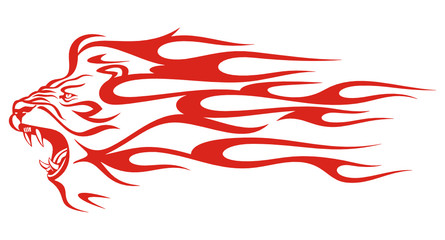 Flaming Lion © Vallentin Vassileff