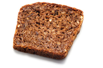 One piece of rye bread