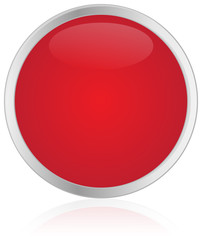 Red Round Button