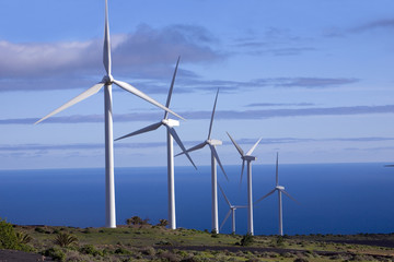 eolic generators in a wind farm
