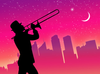 Suonatore di trombone