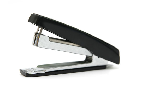 Black stapler