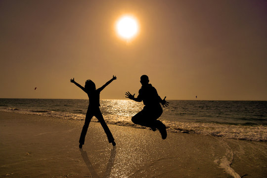 les pieds dans l'eau