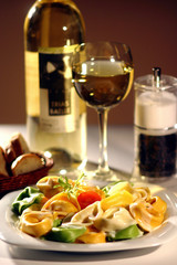 colourful pasta