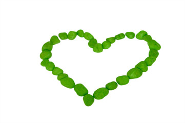Obraz premium coeur vert