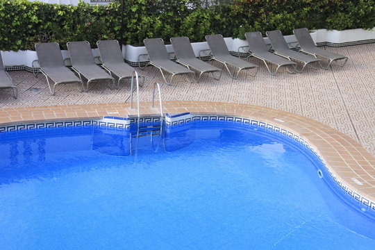 fresh looking swimming pool