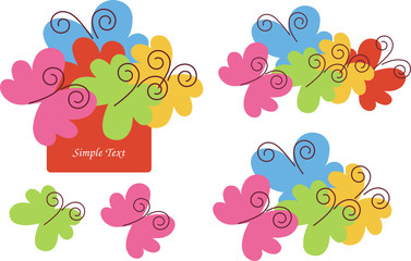 Illustration vector butterfly