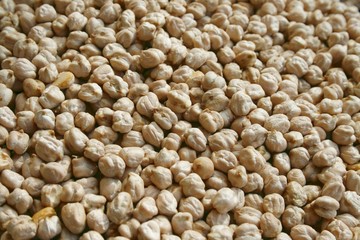 Chickpeas texture