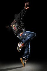 Fototapeta na wymiar Hip Hop Dancer