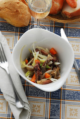 Testina di vitello alla pisana - Secondi di carne della toscana