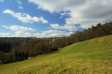 Fototapeta na wymiar Göltzschtalbrücke - Goltzsch valley bridge 31