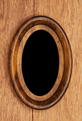 oval photo-frame