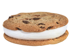 ice cream cookie with clip-path