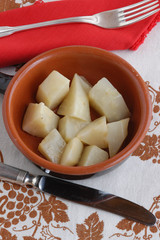 Rape al burro - Contorni del veneto