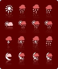 Weather vector iconset