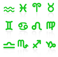 Zodiac vector iconset