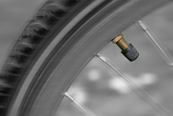 Fahrradreifen mit Ventil 2